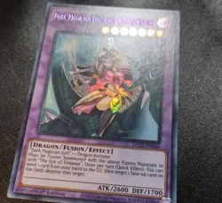 Dark Magician Girl the Dragon Knight (Purple) DLCS-EN006 Ultra Rare Card LP - Image 3