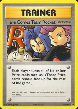 Here Comes Team Rocket! 113/108 Secret Rare XY Evolutions Pokemon Card LP - Image 1