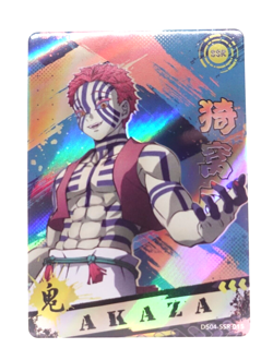 Akaza Demon Slayer Aikaho SSR SSR-015 Holo Foil Anime Trading Card - Image 1