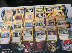 VINTAGE Pokemon NEO Genesis Comm/Uncommon 59 Card Lot 1 Rare NO Duplicates - Image 2