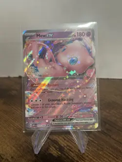 Mew ex 151/165 Double Rare Pokemon 151 Pokemon Trading Card TCG - Image 1