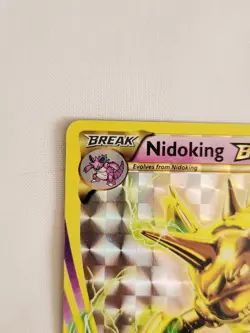 Pokemon 2016 XY Evolutions Nidoking BREAK #46 Ultra Rare Card NM - Image 3