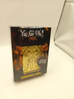 Yu-Gi-Oh Summoned Skull 24 Karat Gold Plated Metal Card Limited Edition -... - Image 2