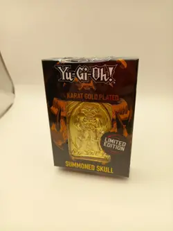 Yu-Gi-Oh Summoned Skull 24 Karat Gold Plated Metal Card Limited Edition -... - Image 3