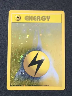 Lightning Energy WotC 2002 League Promo League & Championship Cards Holo Pokemon - Image 1