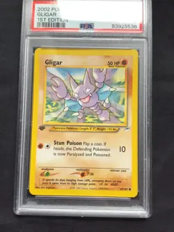Pokemon Cards: 1st Edition Neo Destiny Common: Gligar 67/105: PSA 9 - Image 2