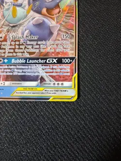 Pokemon TCG Blastoise Piplup GX Holo Card 38/236 Cosmic Eclipse Tag Team - Image 4
