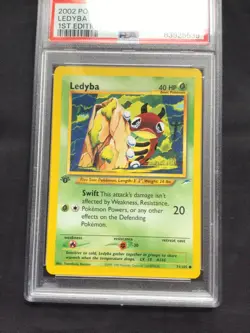 Pokemon Cards: 1st Edition Neo Destiny Common: Ledyba 71/105: PSA 9 - Image 2