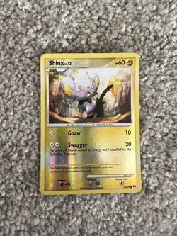 Shinx 74/99 Platinum Arceus REVERSE HOLO RARE Shiny Pokemon Card MP - Image 1
