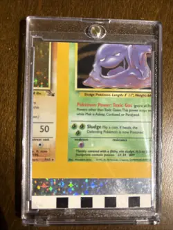 Pokemon Fossil Holo Bottom Of Sheet NFC Hitmonlee Muk Cut Cards (dragonite) - Image 5