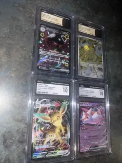 Lot Of 4 Cgc Graded Pokemon Cards , 2 Pristine 10s, 2 Gem Mt 10’s - Image 1