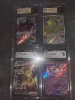 Lot Of 4 Cgc Graded Pokemon Cards , 2 Pristine 10s, 2 Gem Mt 10’s - Image 2