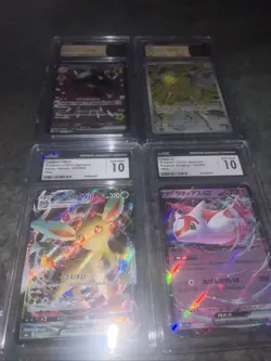 Lot Of 4 Cgc Graded Pokemon Cards , 2 Pristine 10s, 2 Gem Mt 10’s - Image 4