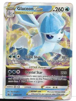Glaceon VSTAR SWSH197 SWSH: Sword & Shield Promo Cards Holo - Image 1