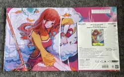 One Piece Official Nami & Zeus Playmat & Promo Card set Bandai Fest 24-25 Edit - Image 1