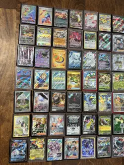 Huge Lot of Pokemon Cards EX V MAX FULL ART HOLO V STAR 84 Cards RARE - Image 2