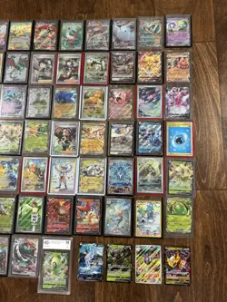 Huge Lot of Pokemon Cards EX V MAX FULL ART HOLO V STAR 84 Cards RARE - Image 3