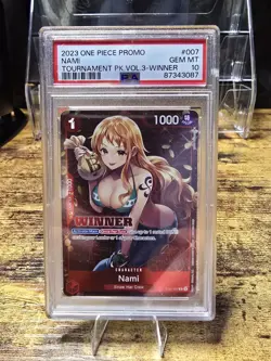 Nami (Tournament Pack Vol. 3) [Winner] ST01-007 One Piece Promotion Cards Foil - Image 1