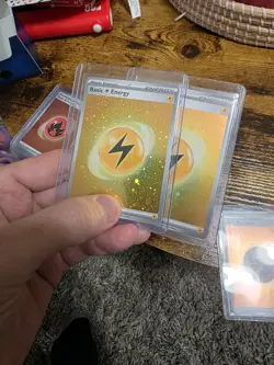 Pokemon Card Lot - 16 Holo Energy Cards from Scarlet and Violet Era COMPLETE set - Image 4