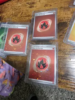 Pokemon Card Lot - 16 Holo Energy Cards from Scarlet and Violet Era COMPLETE set - Image 5