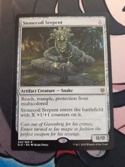 (NM) Stonecoil Serpent- MtG: Throne of Eldraine - Image 1