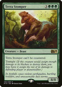 1x Terra Stomper - NM English MTG - Magic 2015 - Image 1