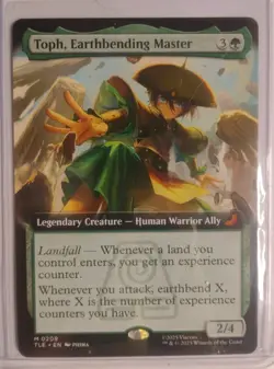 Toph, Earthbending Master Extended Art Magic The Gathering: Avatar - Image 1