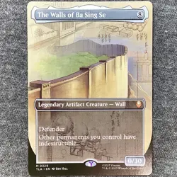 MTG The Walls of Ba Sing Se BORDERLESS - x1 - NM - Avatar The Last Airbender - Image 2