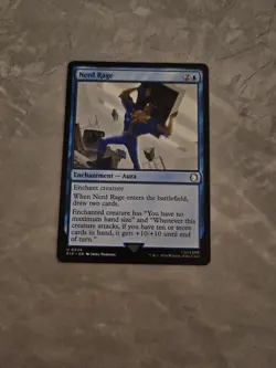 1x NERD RAGE - Fallout - MTG - Magic the Gathering - Image 1