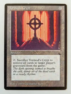 MtG | 1 x Tormod's Crypt | The Dark | Magic the Gathering - Image 1