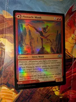 MTG Pinnacle Monk Modern Horizons 3 Foil NM - Image 1