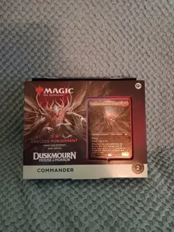 Magic The Gathering Duskmourn House Of Horror Endless Punishment Commander Deck - Image 1