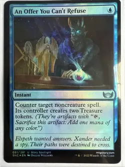 MTG An Offer You Can't Refuse - Foil NM Magic The Gathering - Image 1