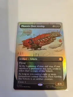 Phoenix Fleet Airship Borderless FOIL MTG Avatar: TLA Nm/M - Image 1
