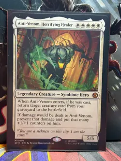 Anti-Venom, Horrifying Healer Spider-Man Gem Mint MTG - Image 1
