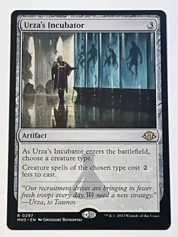 MTG Urza's Incubator NM Modern Horizons 3 Regular Magic The Gathering - Image 1