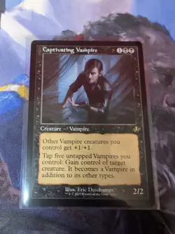 MTG - Captivating Vampire - Retro Border Non-Foil - Innistrad Remastered - Image 2