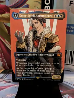 MTG Final Fantasy Emet-Selch, Unsundered (Borderless) Regular NM - Image 1
