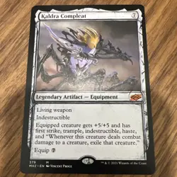 1x Kaldra Compleat Showcase Sketch NM-Mint, Eng MH 2 MTG 379 - Image 1