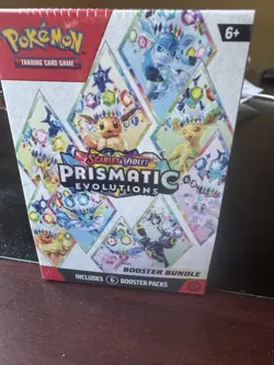 Pokemon TCG Scarlet & Violet Prismatic Evolutions Booster Bundle FACTORY SEALED! - Image 1
