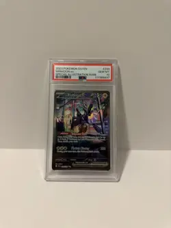 2023 POKEMON SVI SPECIAL ILLUSTRATION RARE #244 MIRAIDON EX PSA 10 - Image 4