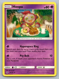 Pokemon TCG SM - Forbidden Light Hoopa 54/131 - Image 1