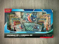 Pokemon TCG Greninja ex & Kingdra ex Special Collection Box - New - Sealed - Image 1