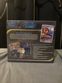Pokemon Center Phantasmal Flames Elite Trainer Box Mega Evolution Factory Sealed - Image 3