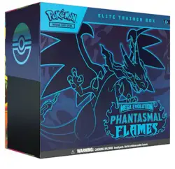 Pokemon TCG: Mega Evolution Phantasmal Flames Elite Trainer Box - ETB New/Sealed - Image 1