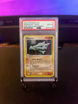 2004 Pokemon EX Marowak-Holo GEM MT #7 - Rare Fire Red & Leaf Green PSA 10 - Image 1