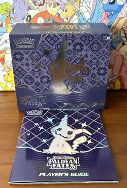 🔹Pokemon TCG Paldean Fates Elite Trainer Box + Sleeves + Accessories + Guide🔹 - Image 4