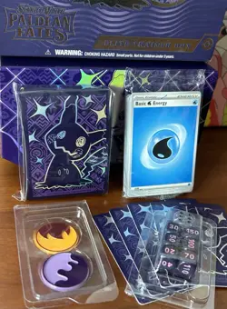 🔹Pokemon TCG Paldean Fates Elite Trainer Box + Sleeves + Accessories + Guide🔹 - Image 5