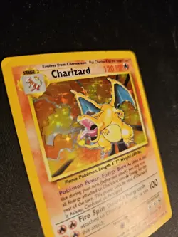 1999 Charizard 4/102 - Base Set Unlimited Holo - Pokemon TCG - Lightly Played - Image 2