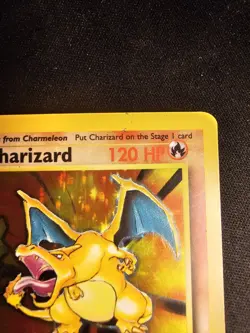1999 Charizard 4/102 - Base Set Unlimited Holo - Pokemon TCG - Lightly Played - Image 3